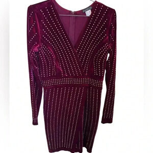 BRAND NEW - Velvet and sequin NEW YEARS party dress -Sz M